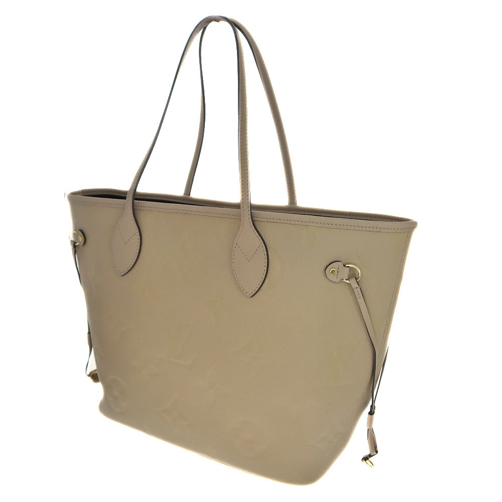 LOUIS VUITTON Neverfull Tote Bag Clutch Monogram Empreinte Giant Leather